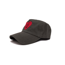 Load image into Gallery viewer, HEART HAT OLIVE GREEN
