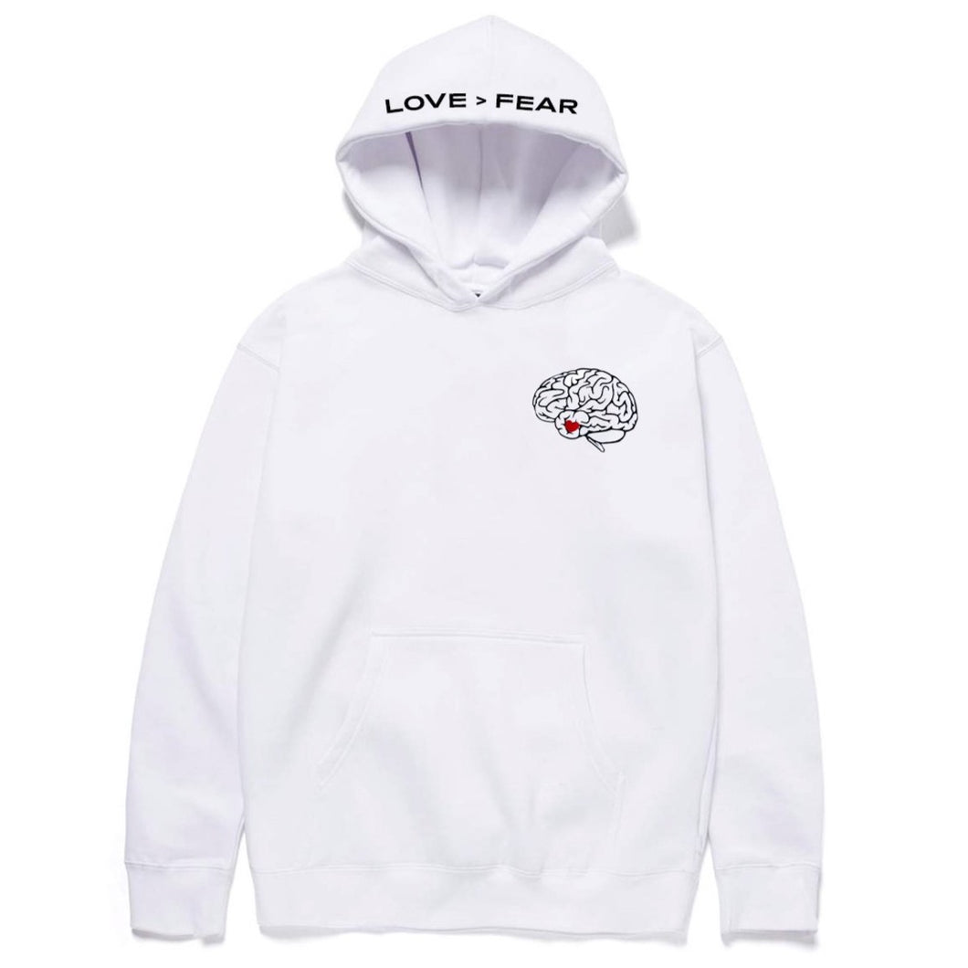 LOVE > FEAR HOODIE